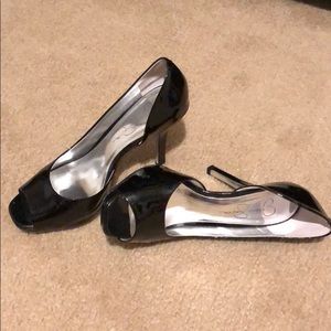 Jessica Simpson peep toe heels